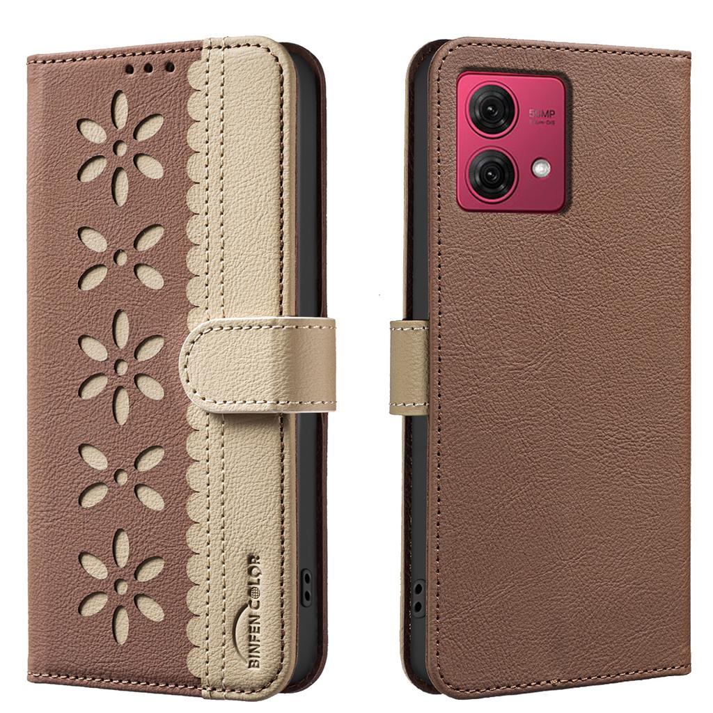 Cards Solt Wallet Leather Flower Flip Case For Motorola Moto Edge 60 Pro G05 G15 G75 G55 G35 50Pro G04 G34 G84 G14 G73 Cover