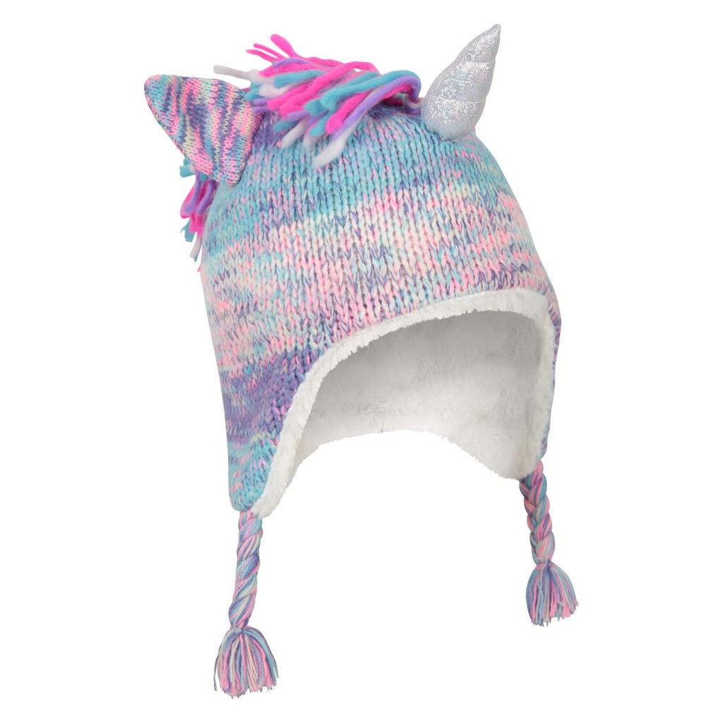 Mountain Warehouse Childrens/Kids Unicorn Bomber Hat