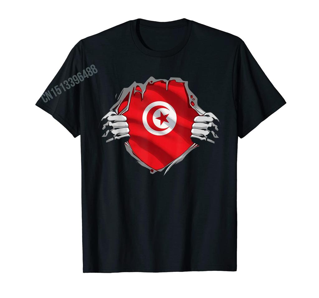 Men Women T Shirt More Design Tunisia Flag Vintage Style Retro Tunisian Pride TShirt Tops 100 Cotton Tees