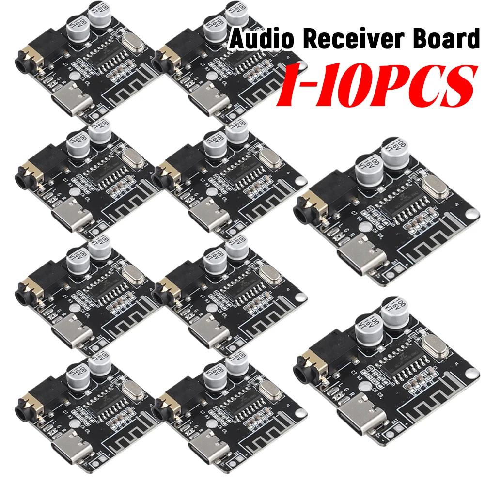 Audio Receiver Board Bluetooth-Compatible5.0 Type-C MP3 Lossless Decoder Board 3.7-5V MP3 Decoding Player Board for DIY