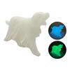 Glowing Specter Dog Statue Noctiluce Desk Figurine Display Halloween Yard  Indoor Decoration