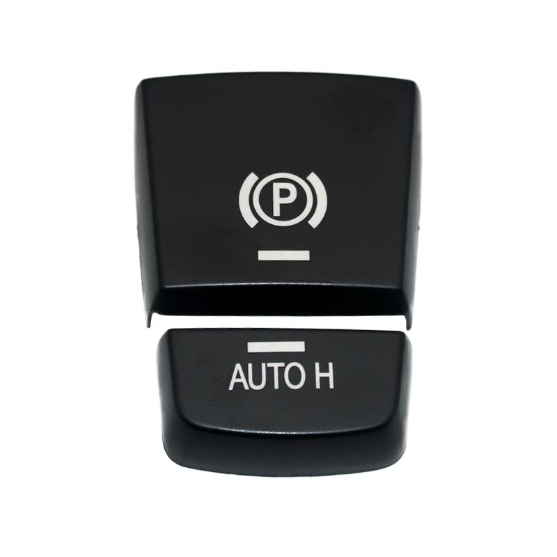 Car Electronic Handbrake Parking Brake P Button Switch Cover Replacement for BMW 5 7 F01 F02 F07 F10 F11 F18 F30 520 523 730 чёрный