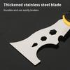 Multifun Putty Knife Scraper Thickened Stainless Steel Blade And Non Slip Handle For Home Renovation Wall Repair Paint Removal