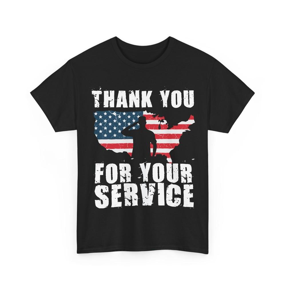 

Veteran Shirt, Thank You for Your Service Veterans Day Vintage Shirt 4XL