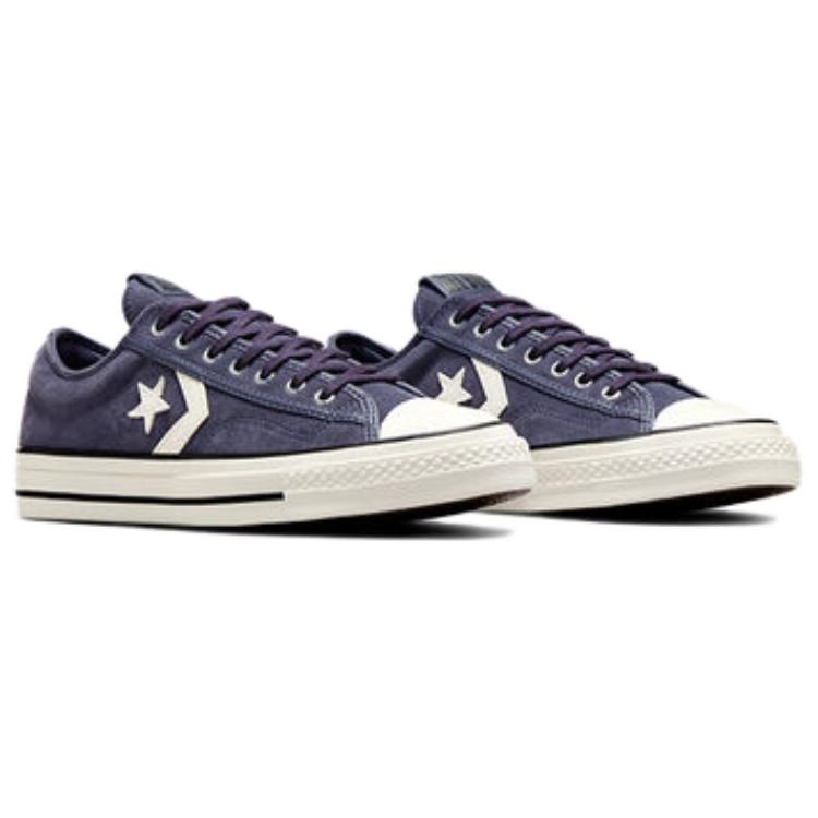 Converse Zapatillas Unisex Star Player 76 Sombra Baja Morado Egret Negro A11131C