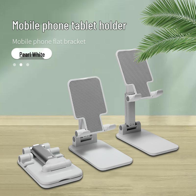 Custom Logo Mobile Phone Holder for Corporate Events - Foldable Desktop Stand