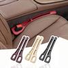 ASD1 2 Pack Car Seat Gap Filler Strips Dual Slot Design Leak Prevention Organizer with Hook Storage Compatible for All Cars Interior Accessories