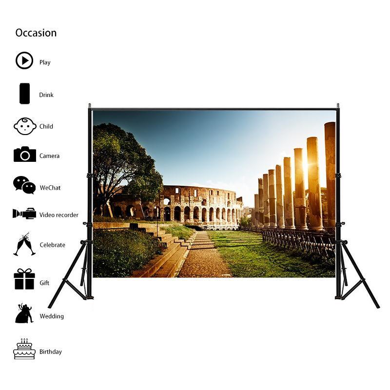European Sscenic Spots Theme Background Cloth Photography Backdrop Photo Background Cloth Studio Props Decor