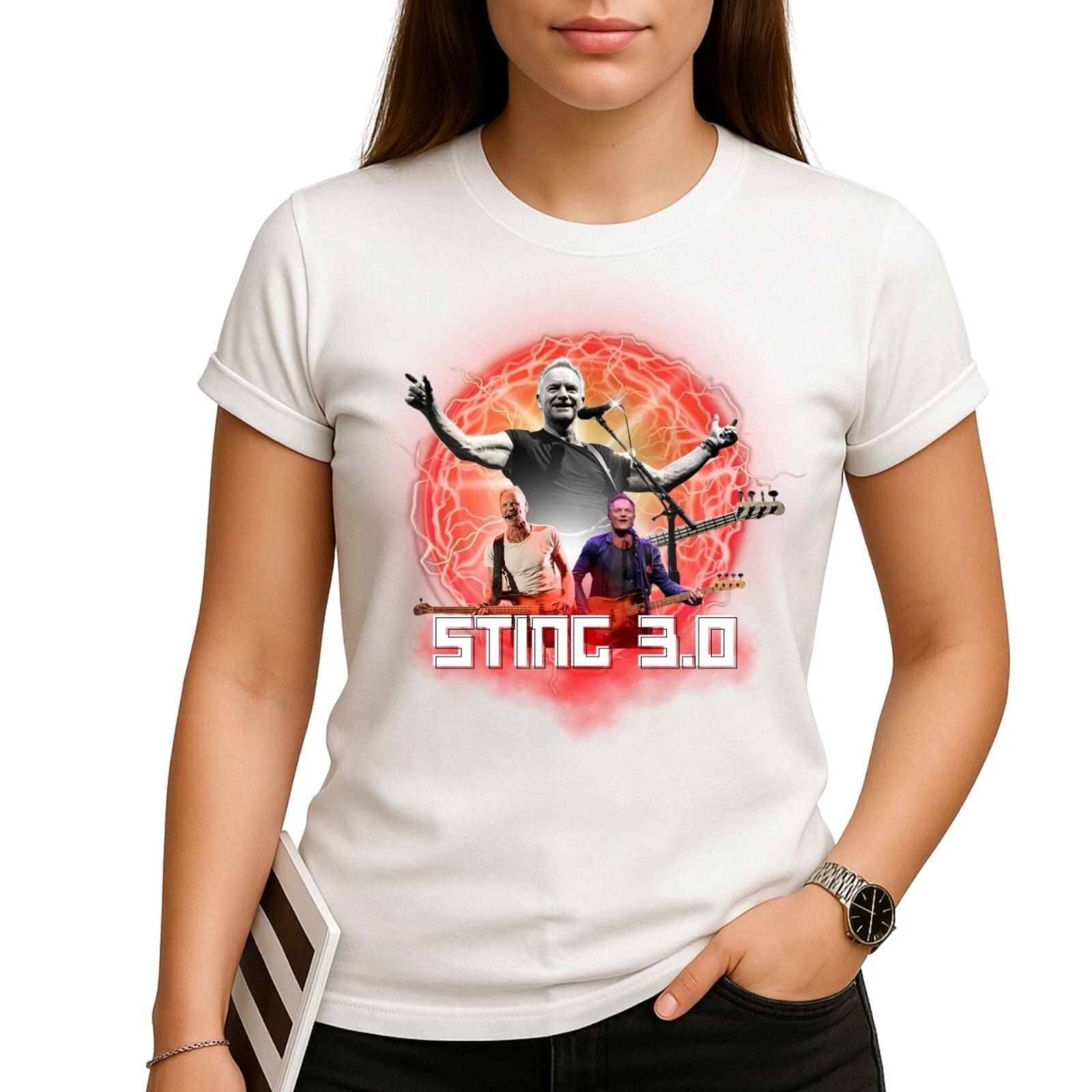 Sting 3.0 Tour T-Shirt, Sting Concert T-Shirt Sting 3.0 Tour tee Sting 2025 tour S