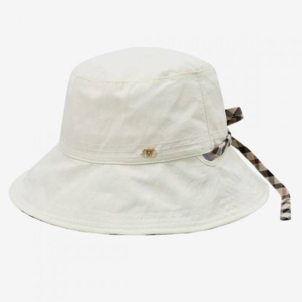 Daks Ivory Strap Decoration Bucket Hat Dbhe4e184iv Single option
