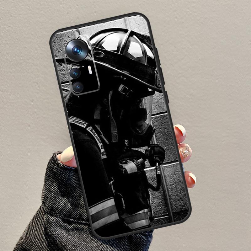 Firefighter Fireman Heroes Case For Xiaomi 15 13 14 Ultra 11T 12T 13T 14T Pro Cover For POCO X7 X6 X3 X5 F5 F6 F7 Pro