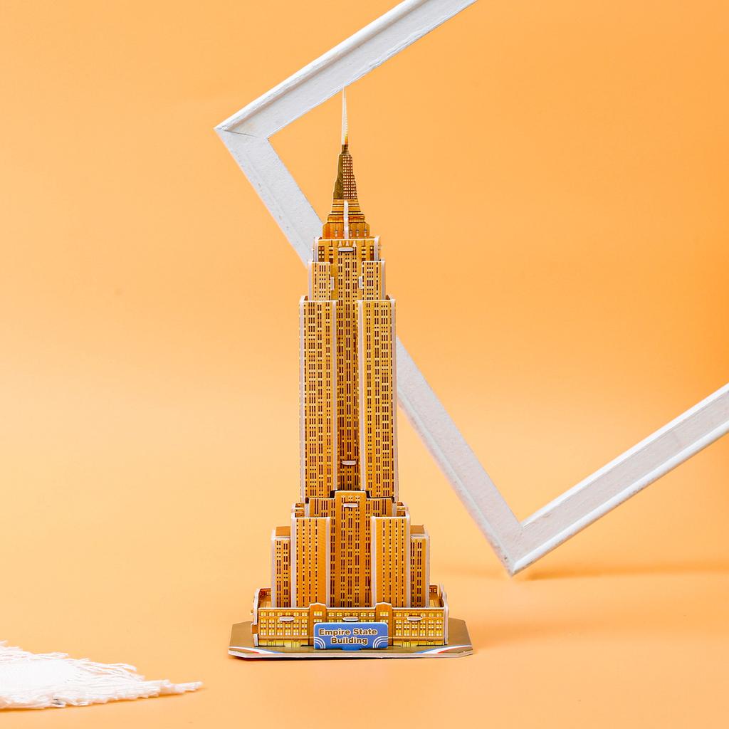 3D Stereo Puzzle Eiffel Tower Model Paper Craft DIY Handmade Educational Puzzle Toy for Kids WL-231690
