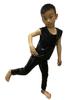 Unisex Shiny Patent Leather Dance Pants for Jazz, Cheer, & Hip Hop