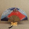 Silk Fan for Men and Lightweight Bamboo Silk Bamboo Craft Japanese Style Accessory Fan [YINKE] Women, Frame, High-Quality Fan, Fan, Fan, Stylish,