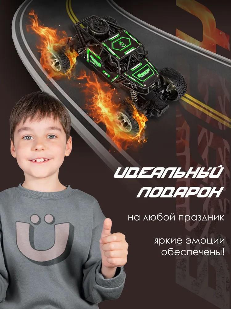 Alloy Four-way Remote Control Off-road Climbing Car Charging Simulation High-speed Stunt Truck Children's Toy Model