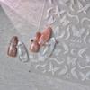 1pcs Cute Cat Claw 3D Jelly Relief Nail Stickers 3D Adhesive Stickers For Nails DIY Slider Nail Art Decorations