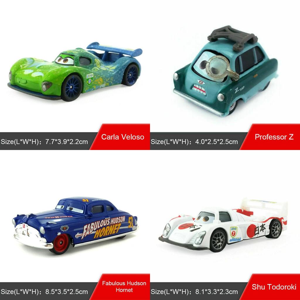 Adorable Pixar Cars Figures Mini Pvc Action Figure Model Toy Dolls For Kids