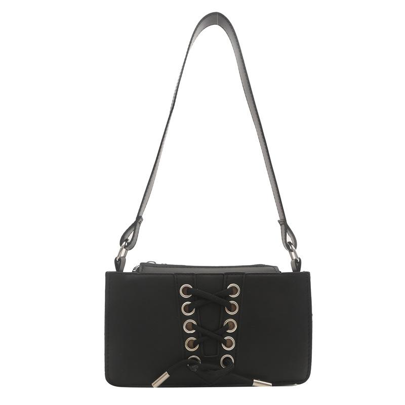 Fashionable and Personalized Shoelace Underarm Bag Spring New Fashion Shoulder Bag Trendy Niche Ins Women's Bag