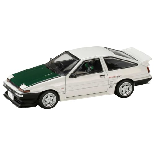 

HJ64 1/64 Scale Toyota Sprinter Trueno (AE86) DRIFT KING White Finished Product