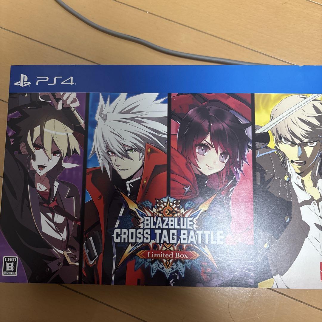 

[USED] PS4 version BLAZBLUE CrossTagBattle Limited Box