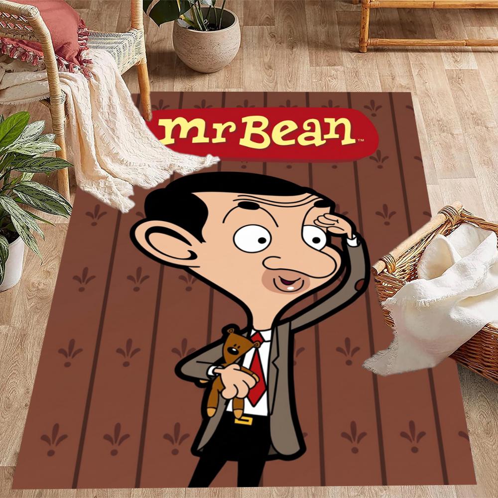 Mr Bean London Trip Carpet Design For Entryway Living Rooms Hallway Study Room Antislip Carpet Decorate Offices Spiritual Gift