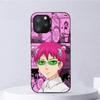 The Disastrous Life Of Saiki K Saiki Kusuo Phone Case For Iphone 11 12 Mini 13 14 Pro Xs Max X 8 7 6s Plus 5 Se Xr Shell