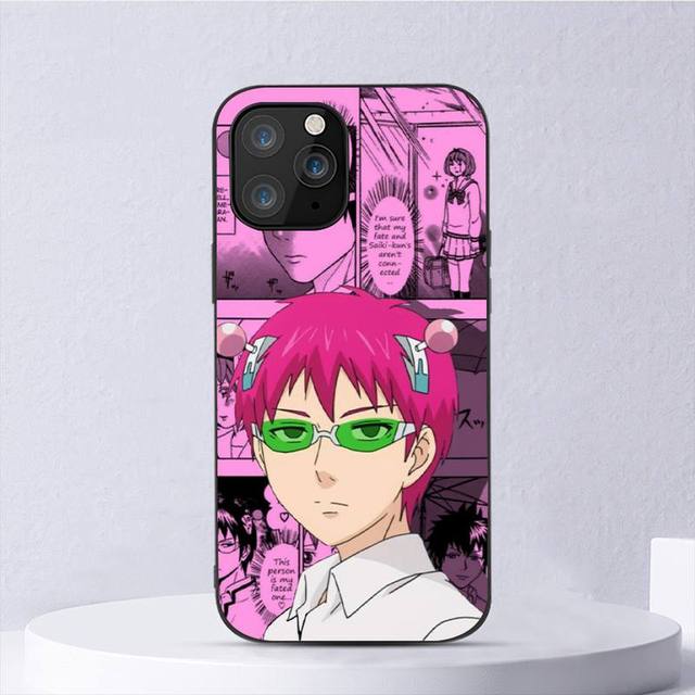The Disastrous Life Of Saiki K Saiki Kusuo Phone Case For Iphone 11 12 Mini 13 14 Pro Xs Max X 8 7 6s Plus 5 Se Xr Shell