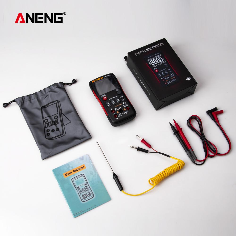 Smart Multimeter Tester ANENG Q1 Digital Display High Precision Professional True RMS 9999 Counts Auto Range Electrician Tools