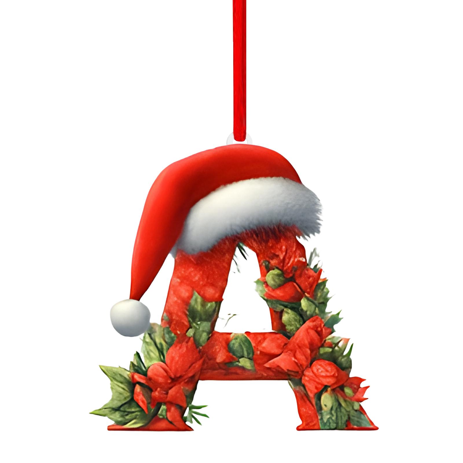 

26 букв,Рождество,Украшения,Акрил,1 One Size