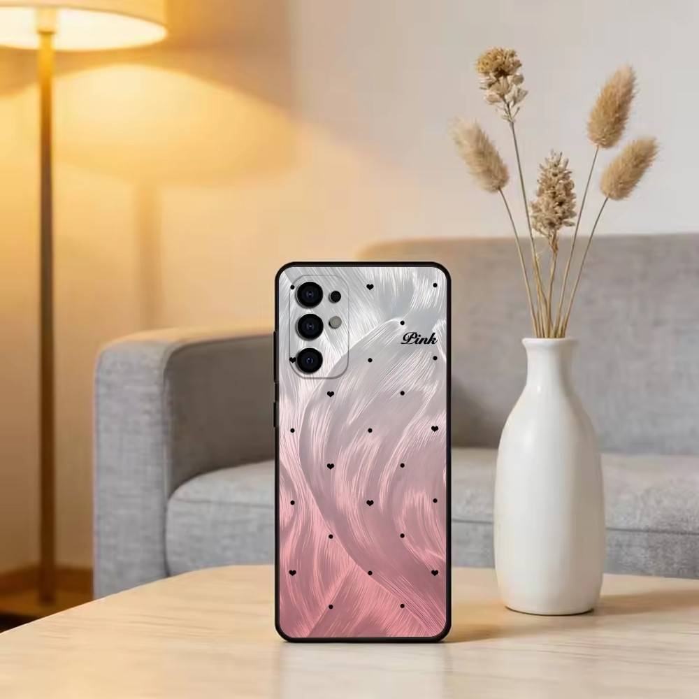 

Feather yarn print Phone Case For Samsung S25,S24,S21,S22,S23,S30,Ultra,S20,Plus,Fe,Lite,Note,10,Black Cover Samsung S24fe