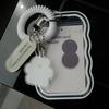 Silver Cow Poka Holder Idol Top Loader Photocard Transportation Card Student ID Keyring
