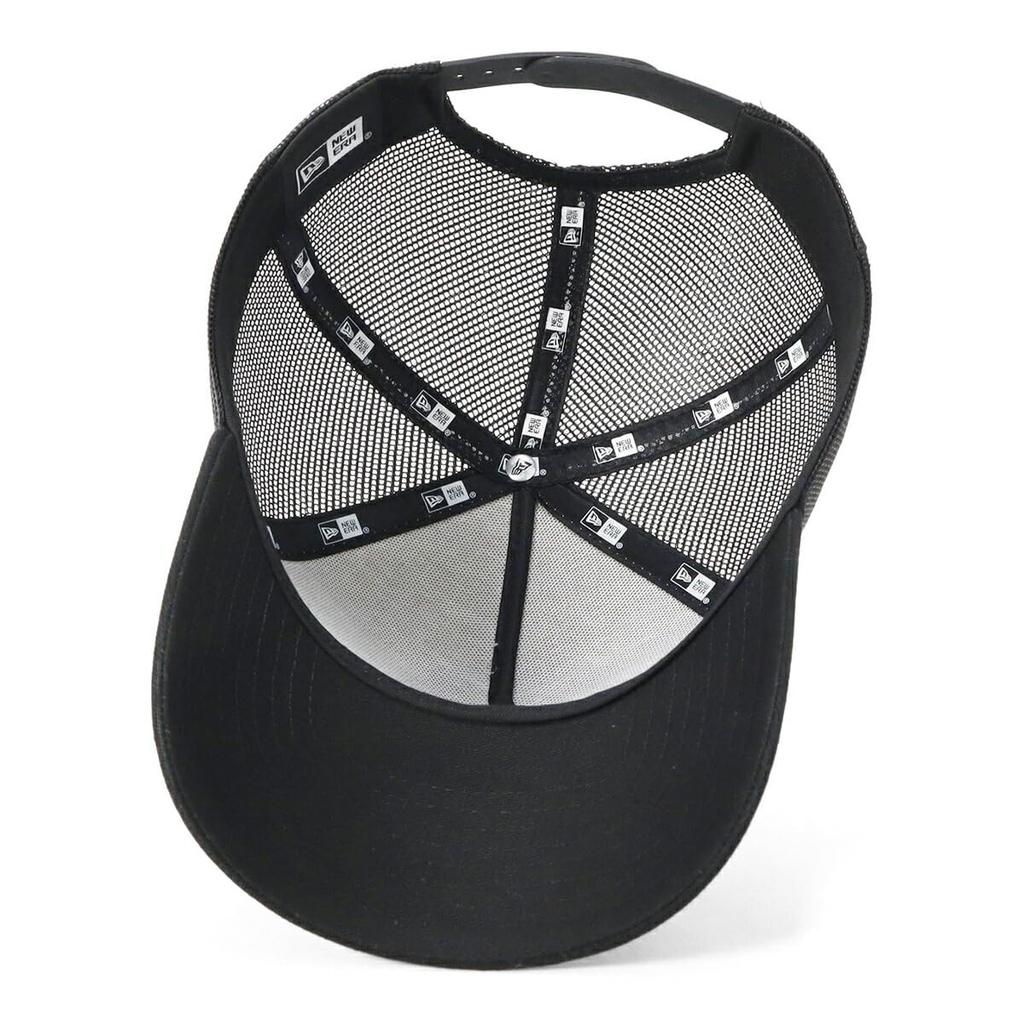 Mesh Cap Cotton FREE 940AFTR FRAME LOGO STO BLK 14388636 NER36C4517 [New Era] 9FORTYA-Frame Stone/Black