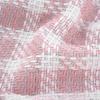Woolen Tweed Plaid Chenille Fabric Woven Small Fragrant Fabric DIY Elegant Fashion Coat Skirt Designer