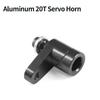 Upgraded 20T Metal Servo Horn Servo Arm for 1/14 1/18 Remote Control Car and Crawlers Modified Part for Model Vehicle