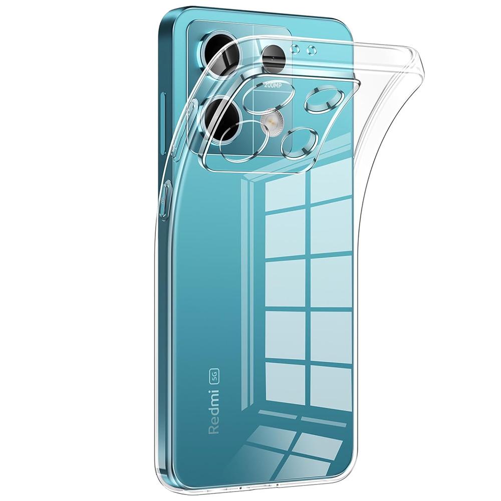 Transparente Silikon Weichhülle Für Xiaomi POCO X7 X6 X5 X4 X3 F6 F5 Pro F4 F3 5G Klar Ultra Dünne Hülle Stoßfeste Schale Coque