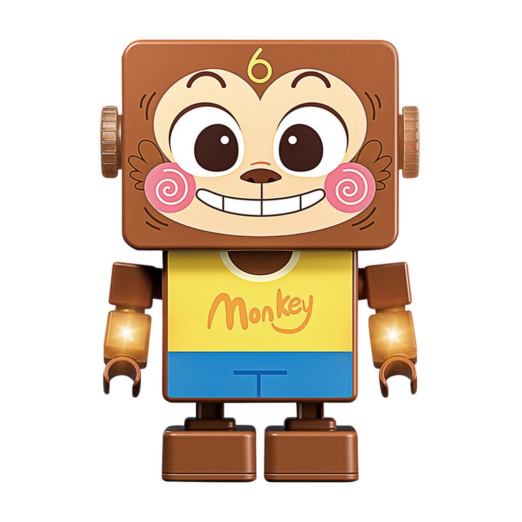 Electric Dancing , Small Monkeys, Robots, Lights, Music, Dazzling Dance Dolls, Toys