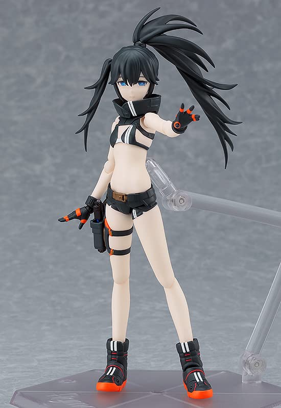 Figma Black Rock Shooter DAWN FALL Empress Rock plastová malovaná pohyblivá figurka [Black Shooter]