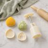 Plastic Chinese Pastry Embossing Mold Non-Stick Cookie Mold Mooncake Mold  Mid-Autumn Festival