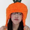 Creative Fruit and Vegetable Hat Playful Pullover Cap Tomato Nutrition Month Hat  Kids Adults