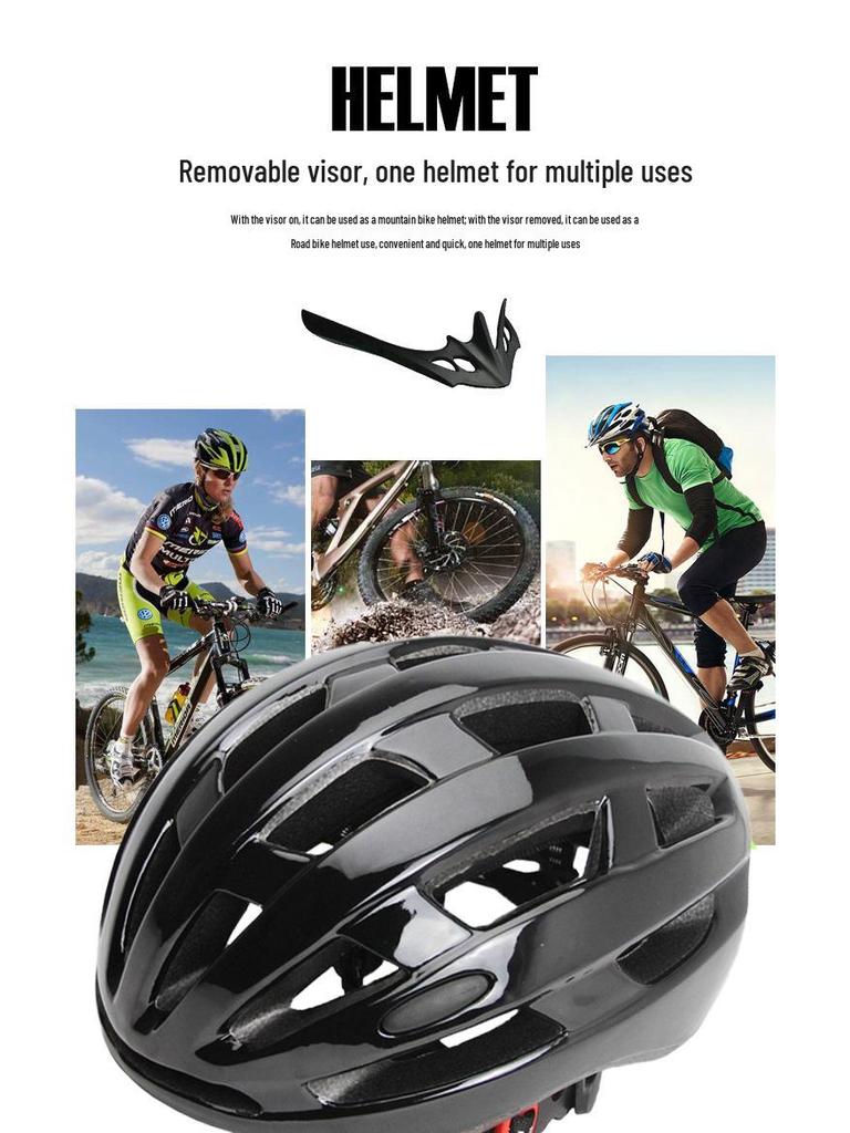 Casco di Sicurezza per Mountain Bike da Esterno per Tutte le Stagioni