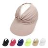 Women's Beach Sun Hat Spring Summer Sun Hat Women's Outdoor Sports Empty Top Hat
