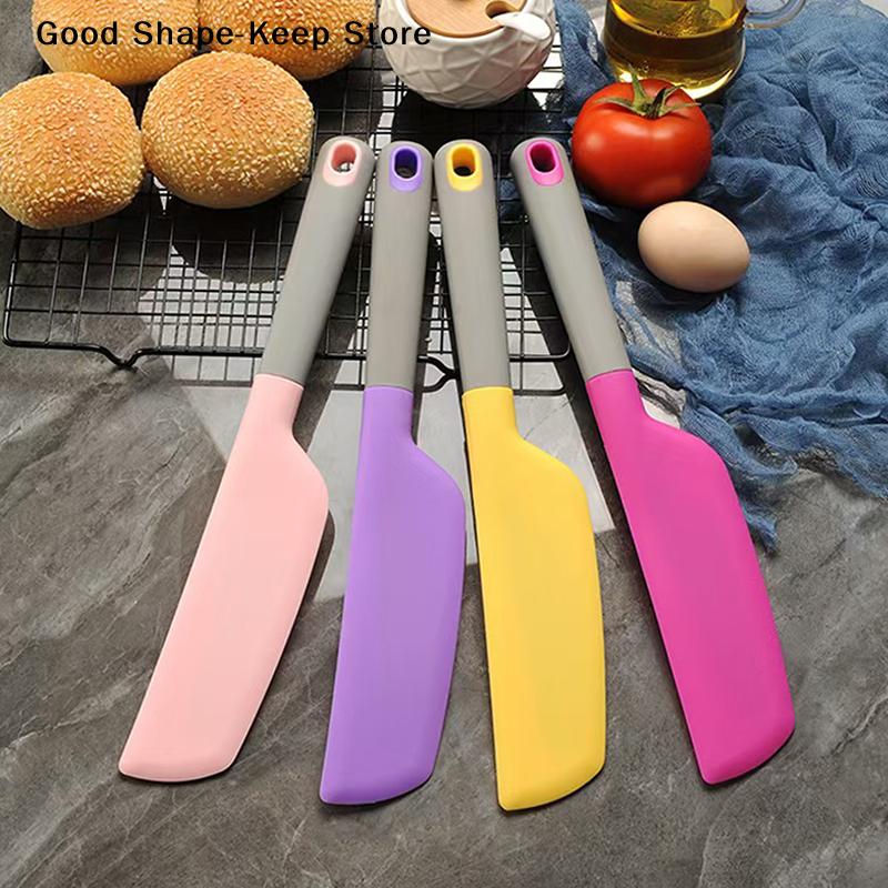 Large Silicone Spatula High Quality Spatula Heat Resistant For Baking Tool Spatula Cake Cream Cooking Silicone Spatula
