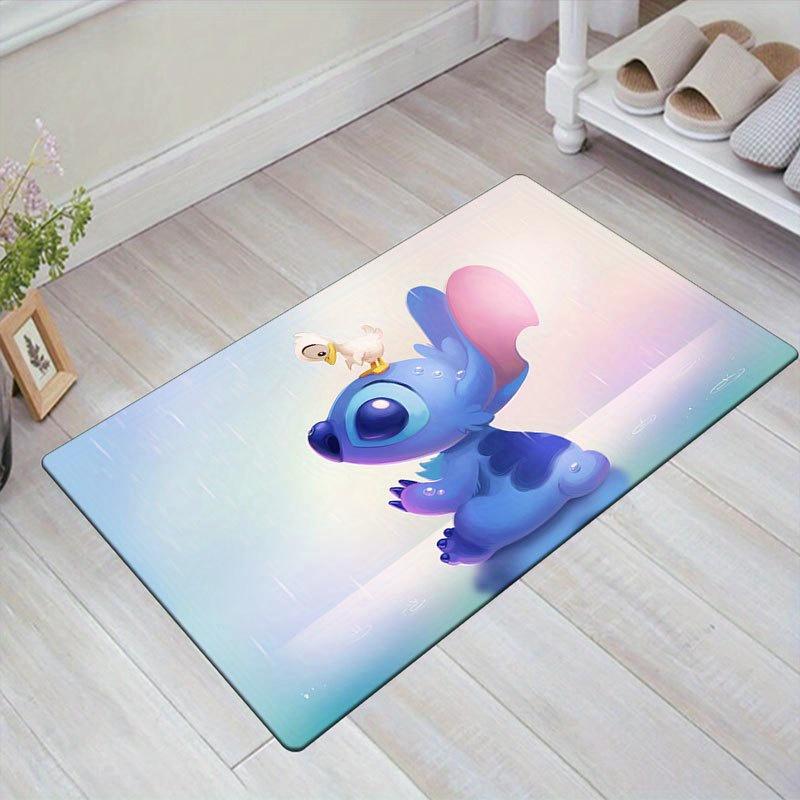 1pz Tappeto Area Tappeto Disney Lilo e Stitch Antiscivolo Lavabile a Mano Tappetino per Pavimento Adatto per Soggiorno Camera da Letto Decorazione Casa