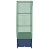 Vidaxl Raised Planter with Greenhouse, Rattan Look, 40X40X139 Cm