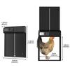 Timer Control Chicken Coop Door Automatic Auto Chicken Door Opener Safe Pet Flap Accessories  House