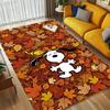 Autumn Snoopy Living Room Nonslip Area Rug Soft Carpet For Bedroom Game Playroom Sofa Office Home Decor Doormat Christmas Gift C922457