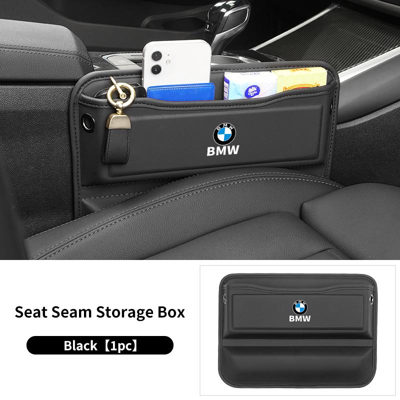 

Hot 2025 Car Seam Storage Box Crevice Organizer Bag Gap Filler For BMW X3 X5 X6 M5 M3 E46 E90 E60 F10 E39 F30 E36 G30 E87 E70 E9 чёрный