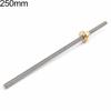 150-500mm 3D Printer T8 Stepper Trapezoidal Acme Thread Lead Screw Rod with Nut