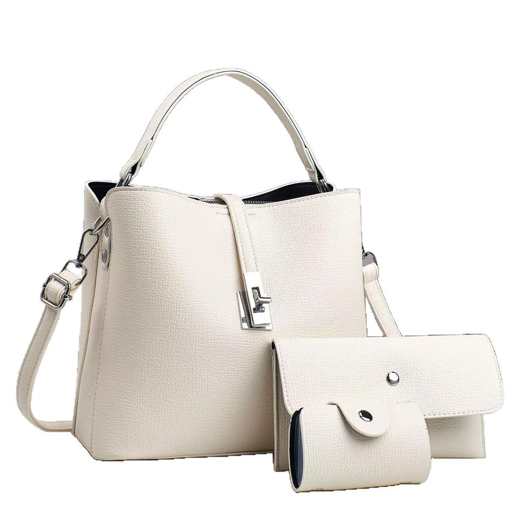 2026 New Women's Bags Versatile Leisure Trendy Light Luxury Niche Single Shoulder Crossbody Bag Simple Composite bucket bags