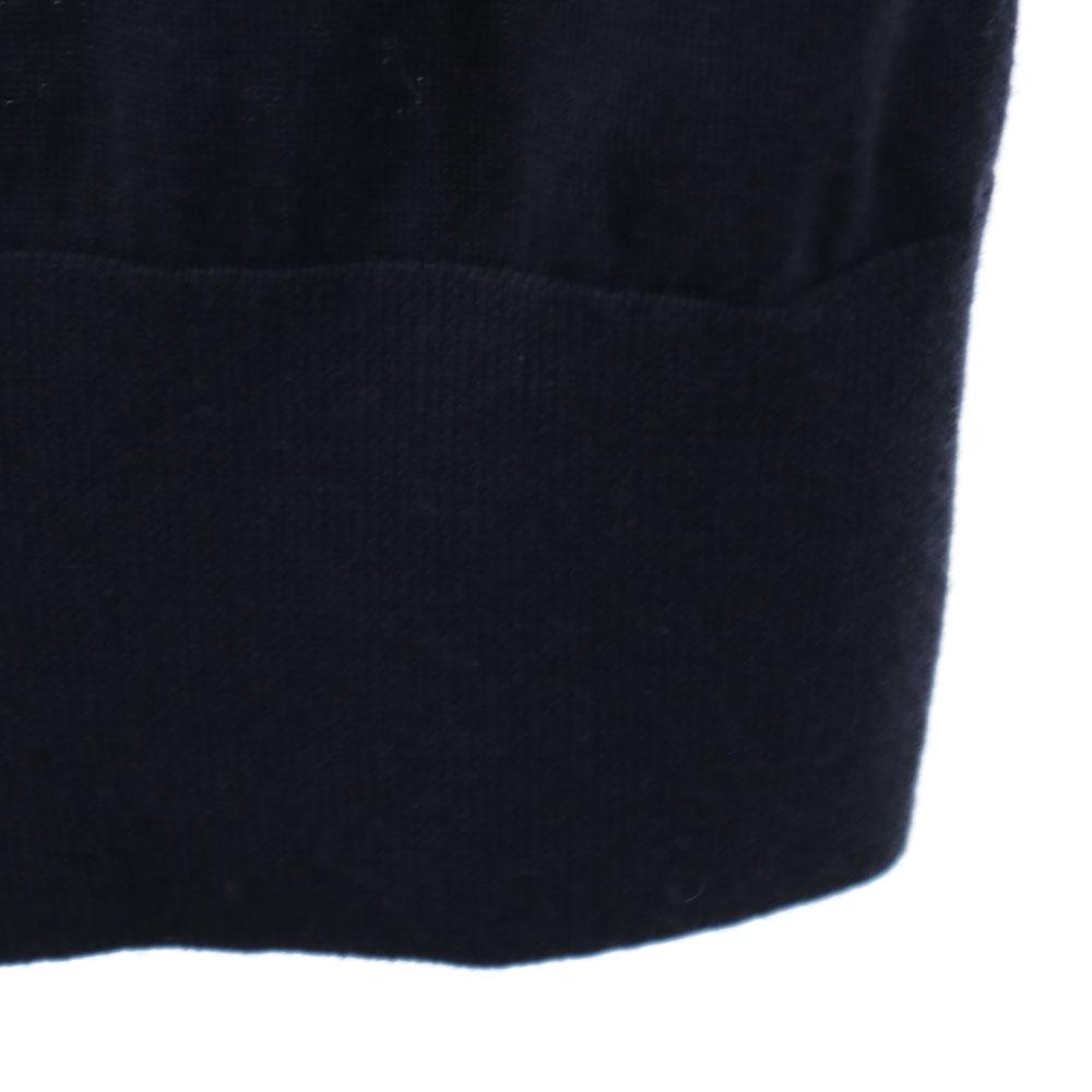 unused Tory Burch Long sleeve Frill sweater S Navy knit Women Used